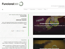 Tablet Screenshot of funcional360.com